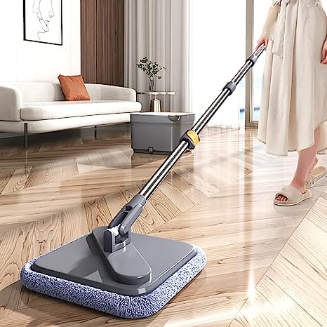 Square Bucket Mop, Double Deck Separation System Spin Mop, Hand Free Lazy Squeeze Mop, Automatic Magic Floor Mop, 360 Degree Rotating Mop, Self Wringing Flat Mop, Wet and Dry Square Mop, Multipurpose Cleaning Mop Square Bucket Mop, Double Deck Separation System Spin Mop, Hand Free Lazy Squeeze Mop, Automatic Magic Floor Mop, 360 Degree Rotating Mop, Self Wringing Flat Mop, Wet and Dry Square Mop, Multipurpose Cleaning Mop